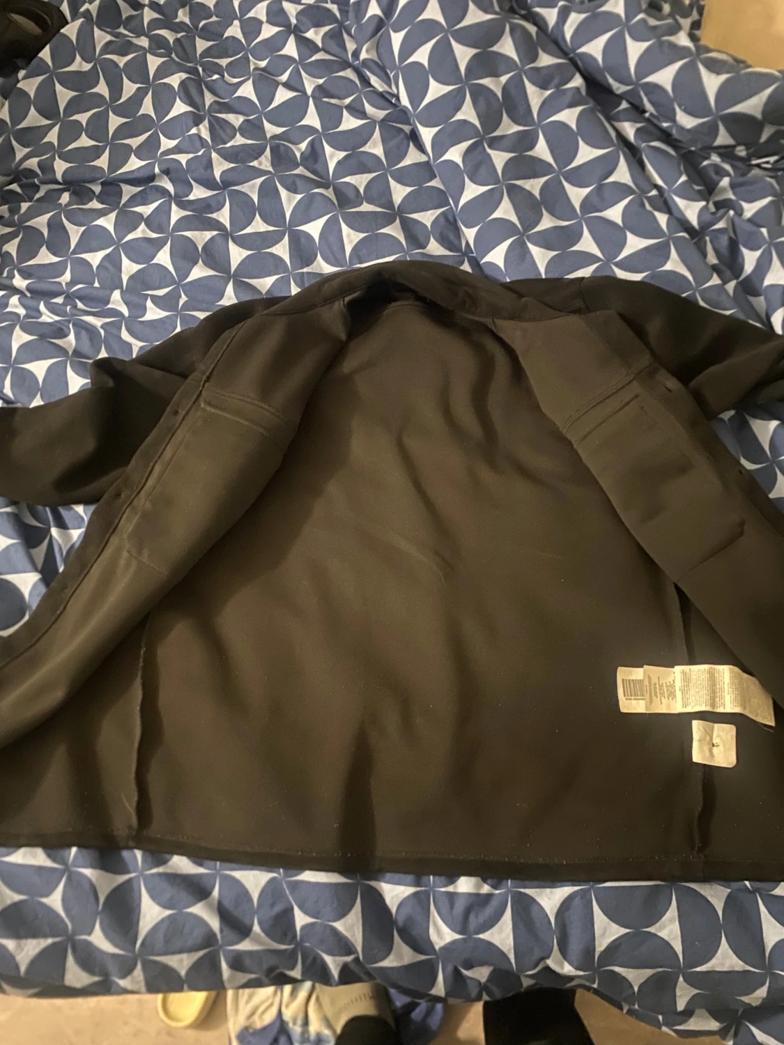 Svart overshirt , storlek m - 1