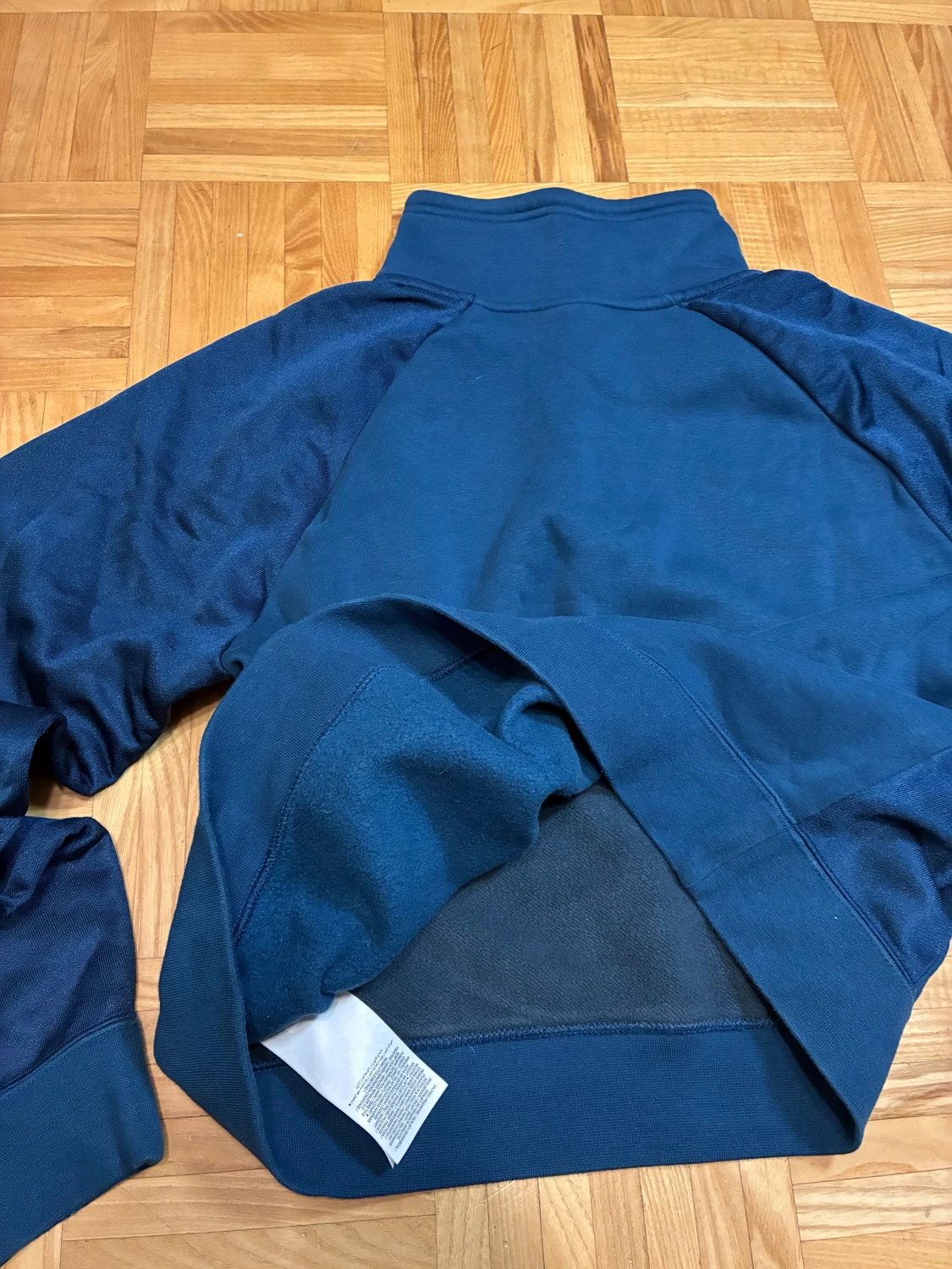 Marinblå Nike half zip sweatshirt S - 6