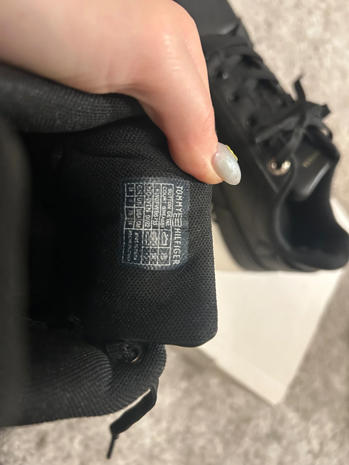 Tommy hilfinger skinn skor - 4