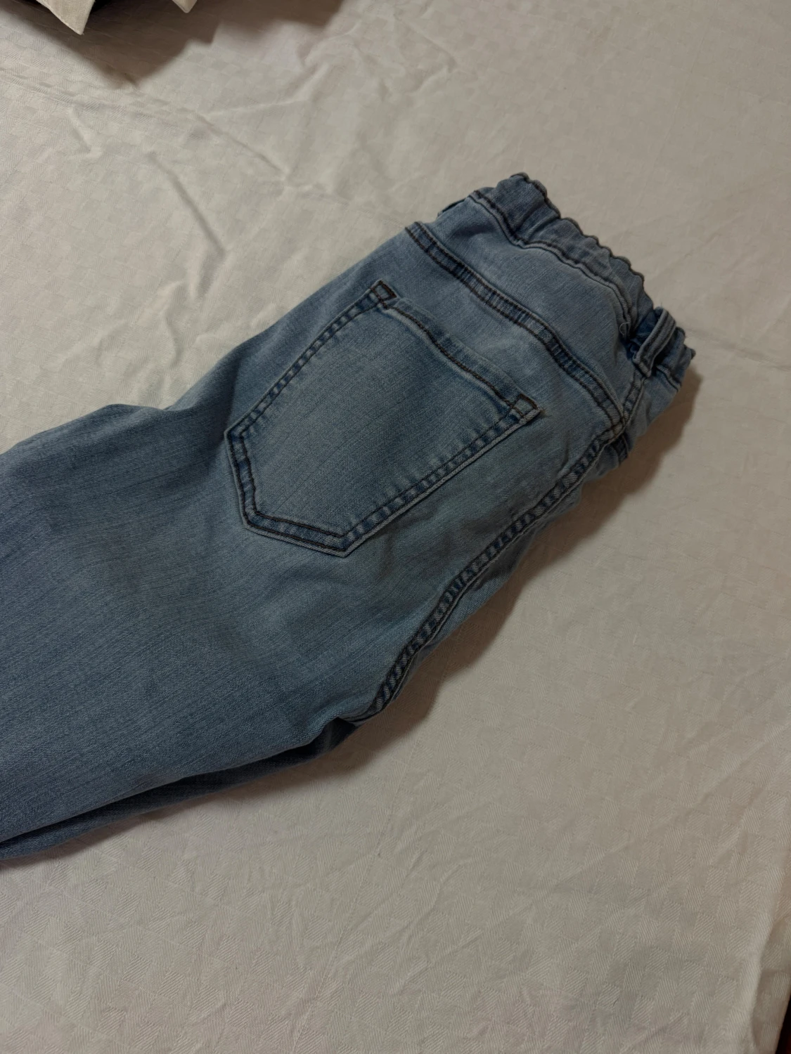 Ljusblå slim jeans Sondre 164 - 2