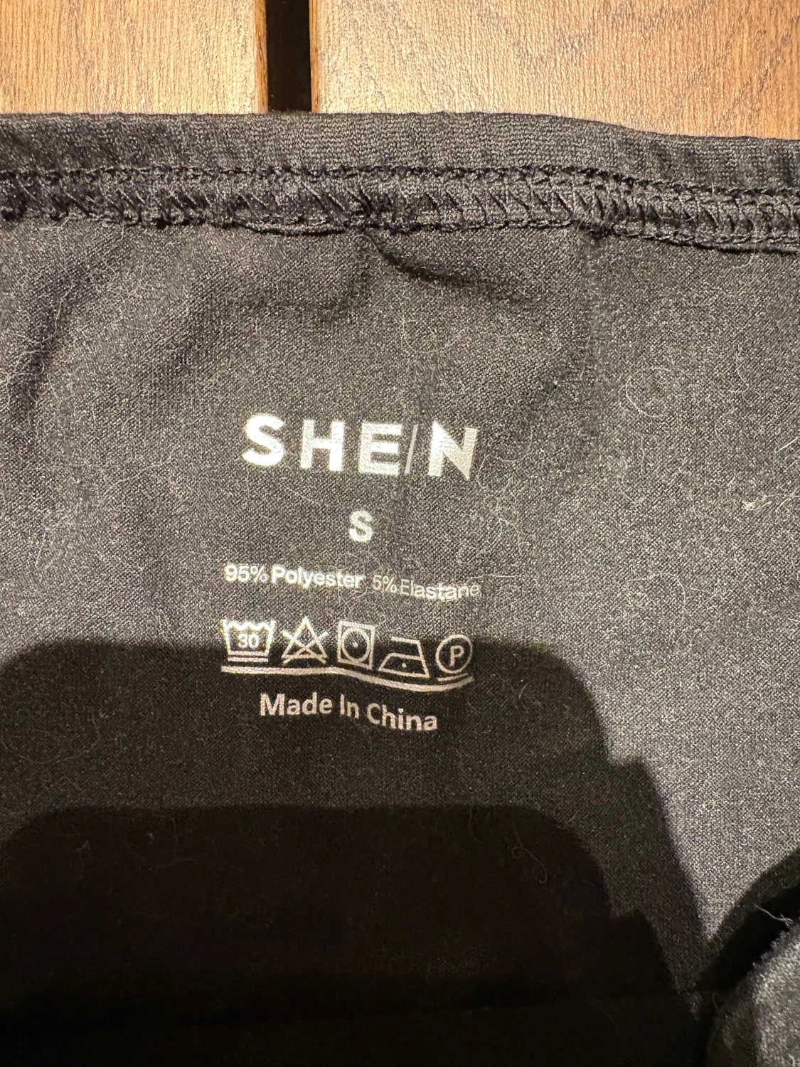 Svart bandeau tubtopp från SHEIN - 1