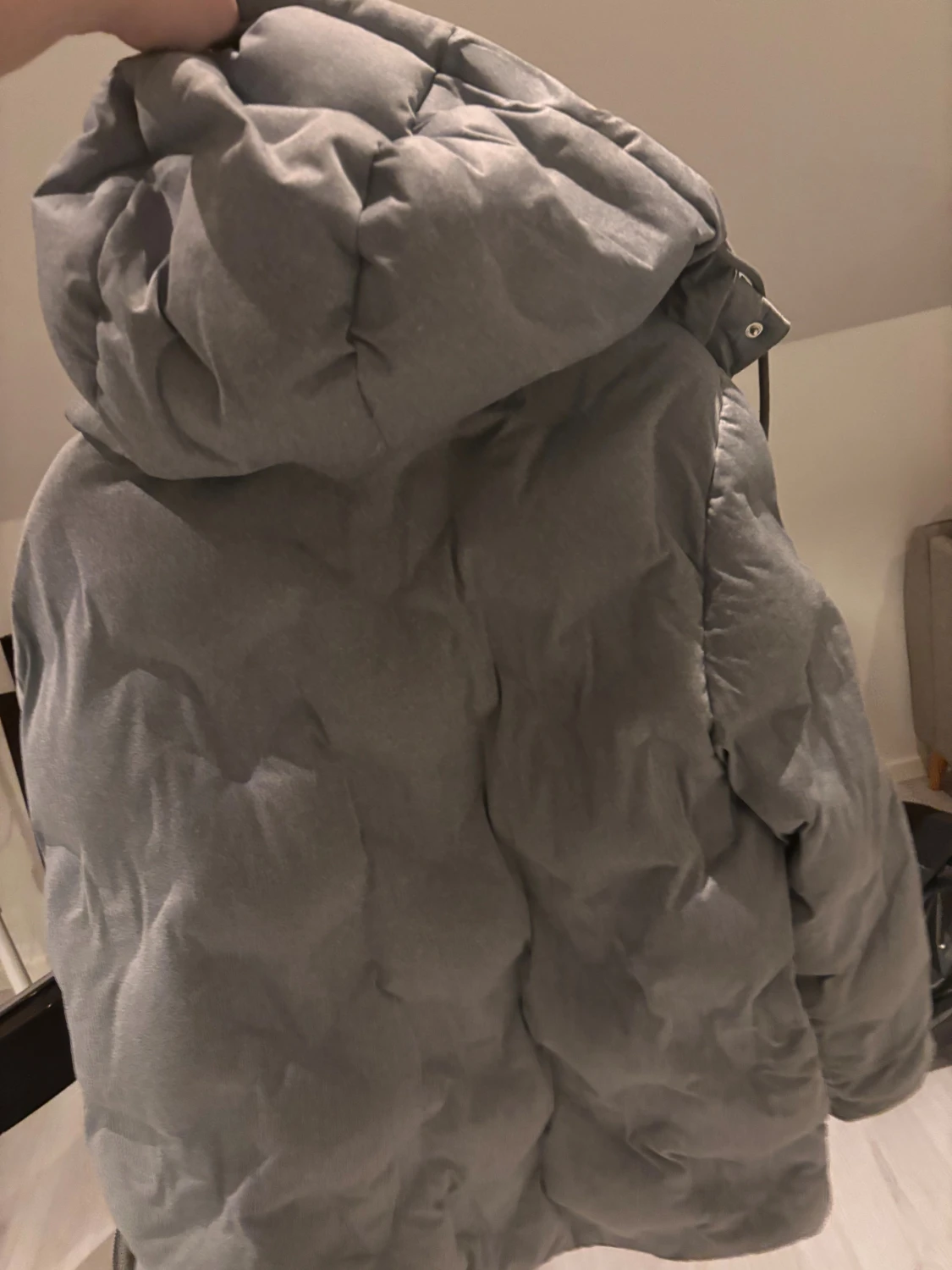 Grå pufferjacka från Messi X SikSilk - 3