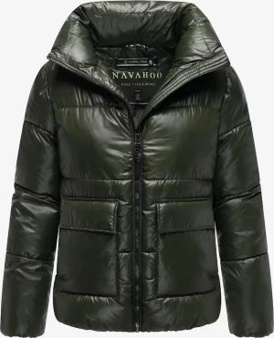 Mörkgrön pufferjacka från Navahoo - Säljer en jättefin mörkgrön pufferjacka från Navahoo med prislapparna kvar!!