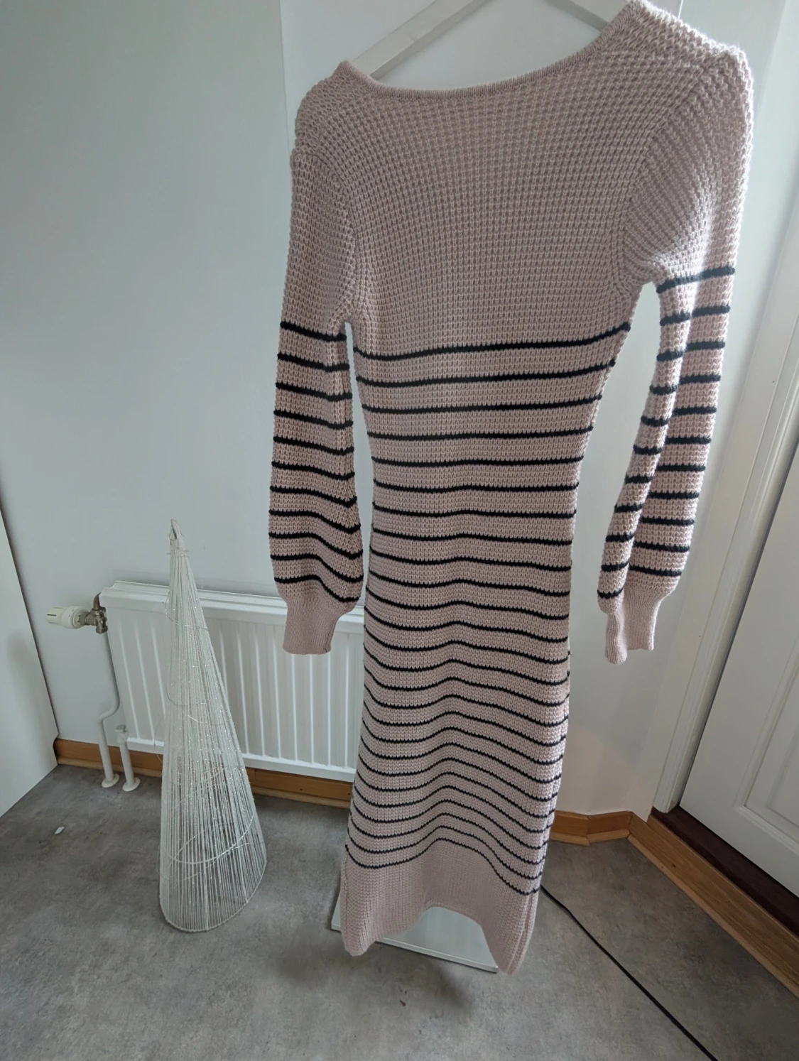 Stickad långklänning  - 2