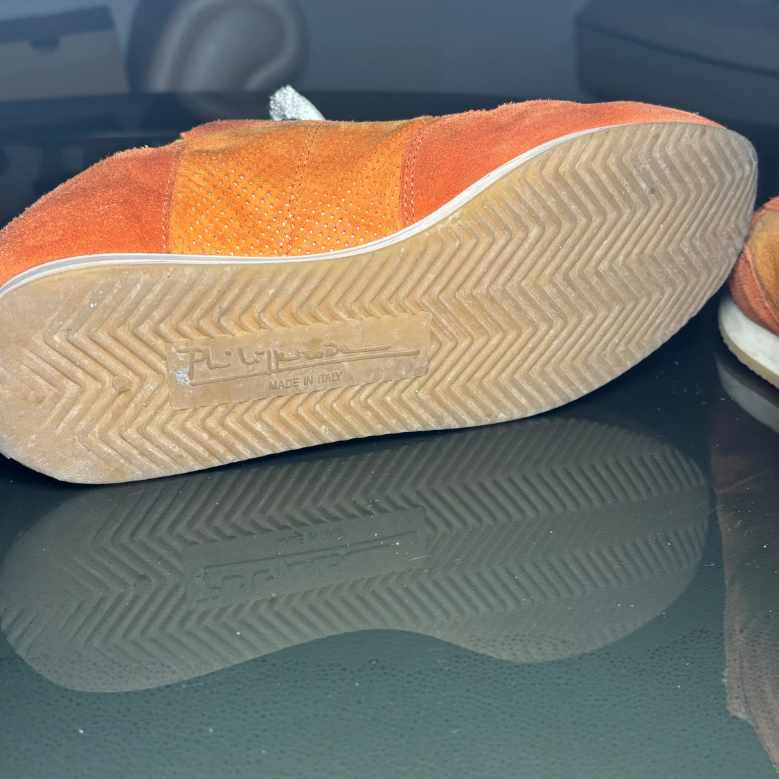 Philippe Model sneakers orange/grå - 2