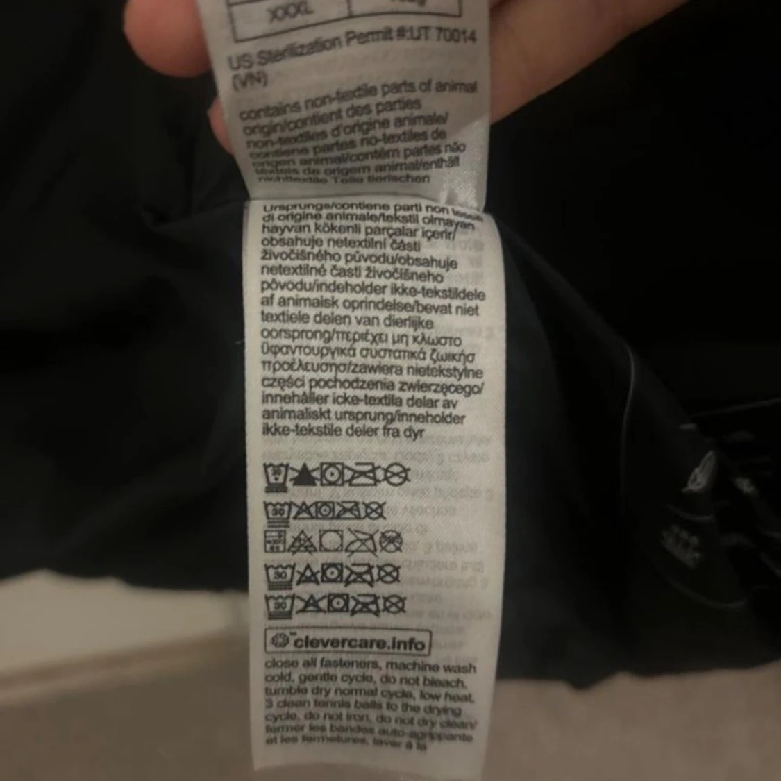 Svart pufferjacka Calvin Klein Jeans S - 3