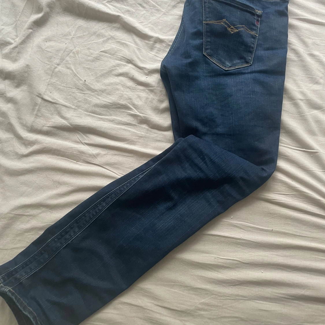 Mörkblå Replay skinny jeans - 3