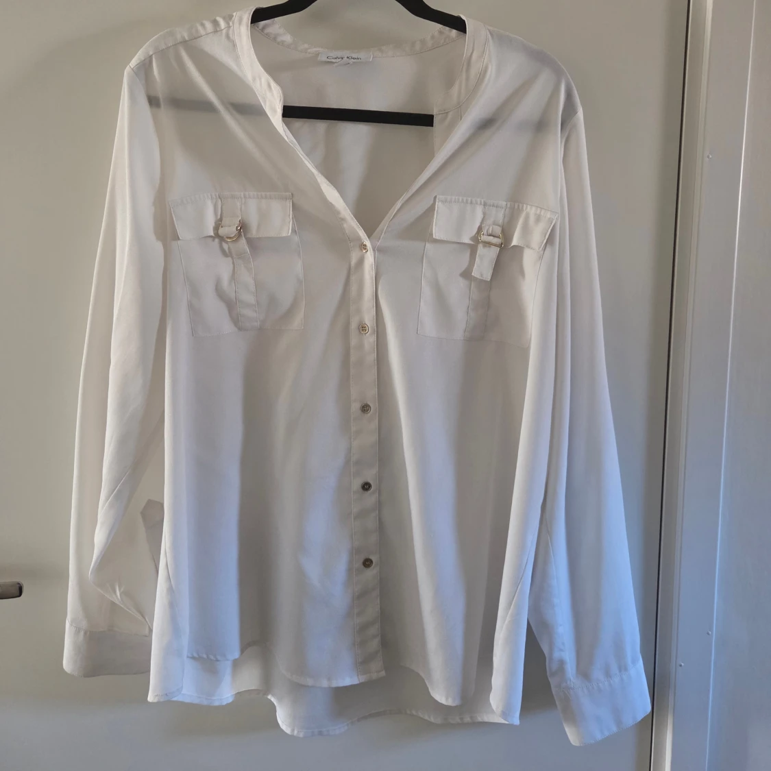 Vit blus från Calvin Klein