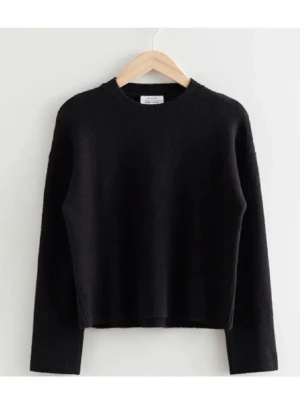 Stickad tröja - Svart stickad tröja från & Other Stories 