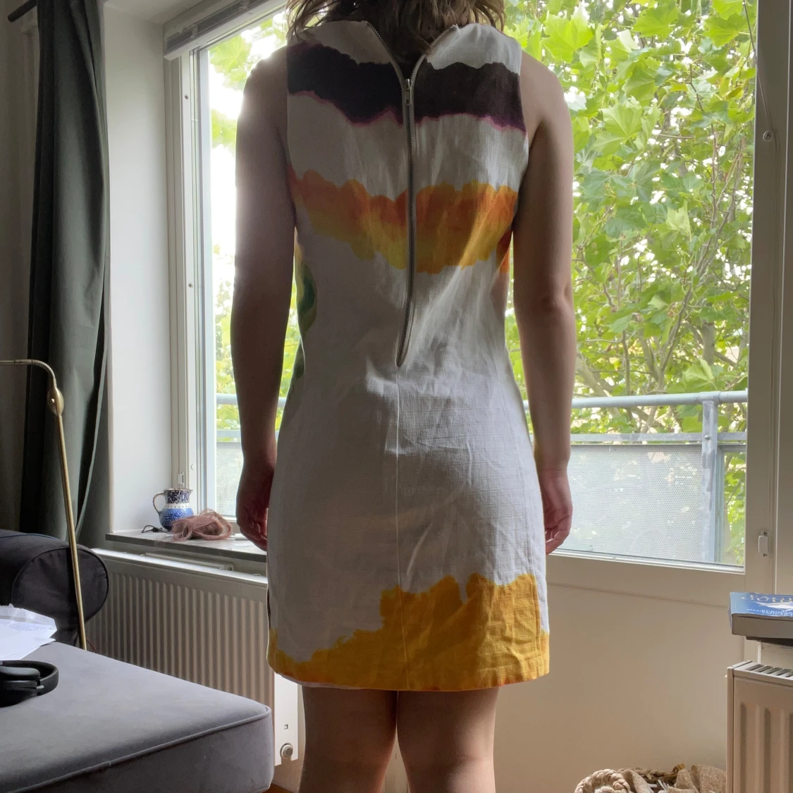 Färgglad kort klänning från Desigual - 1