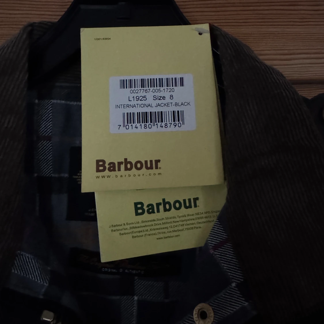 Svart Barbour jacka - 4