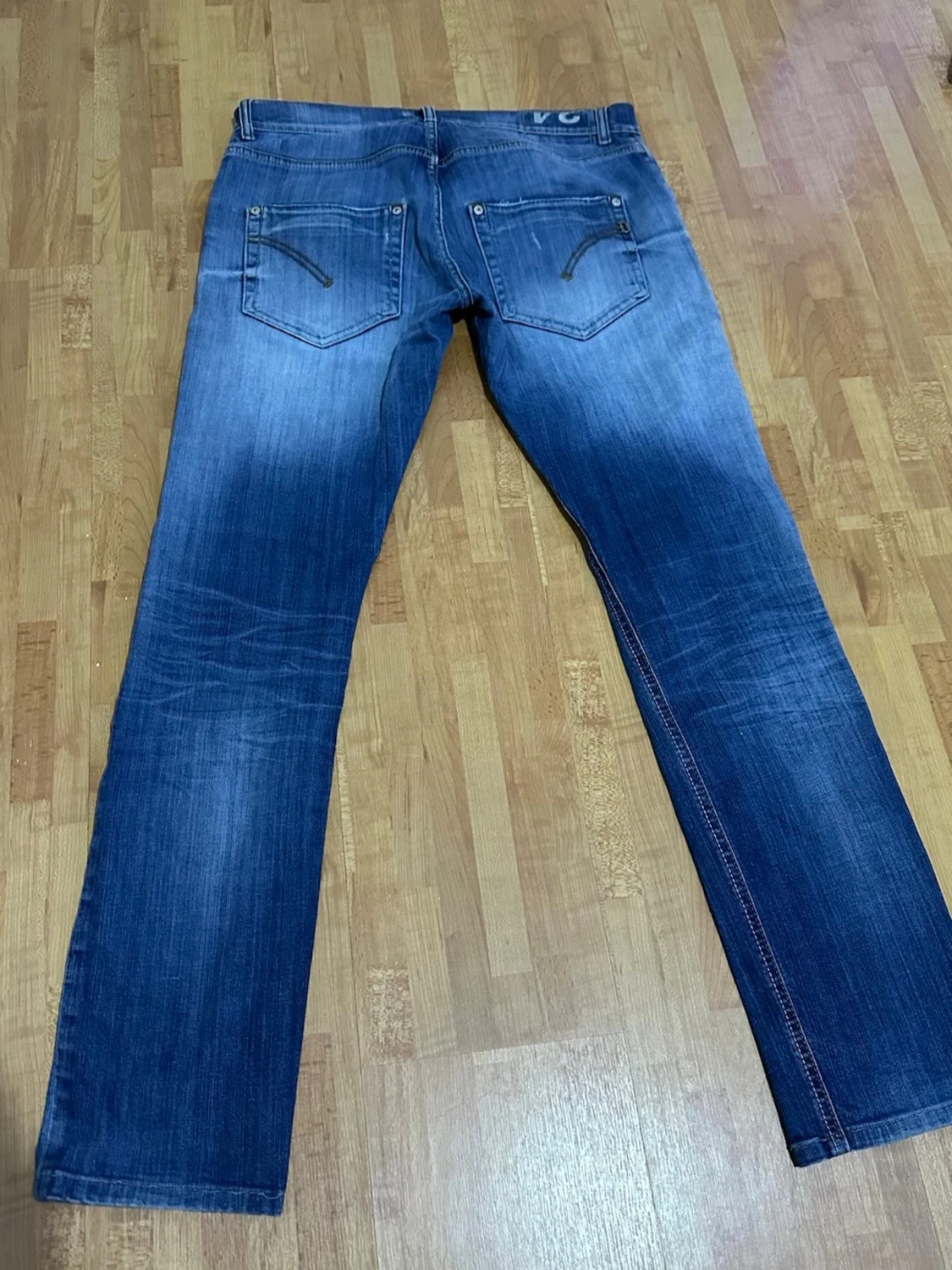 Dondup Blå jeans med slitningar - 2