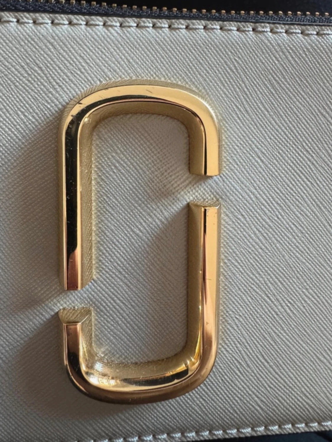 Marc Jacobs beige axelväska  - 5