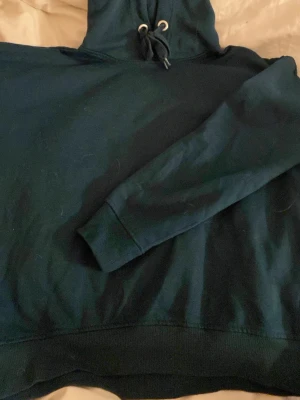 Mörkgrön hoodie  - Skulle säga att den mer är som en xs. Bra skick