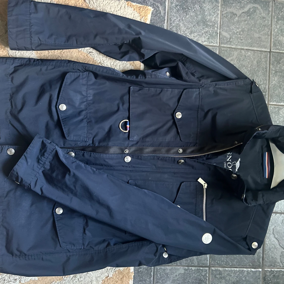 Mörkblå field jacket från Snoot - 4