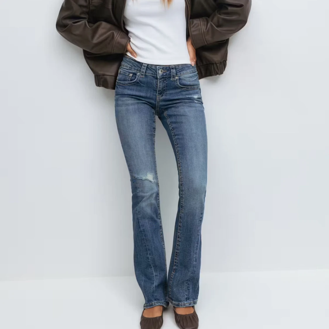 Gina lågmidjade jeans 
