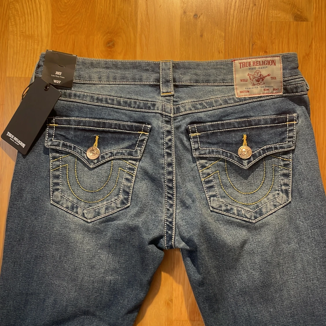 True Religion Joey Low Rise Flare Jeans - 2