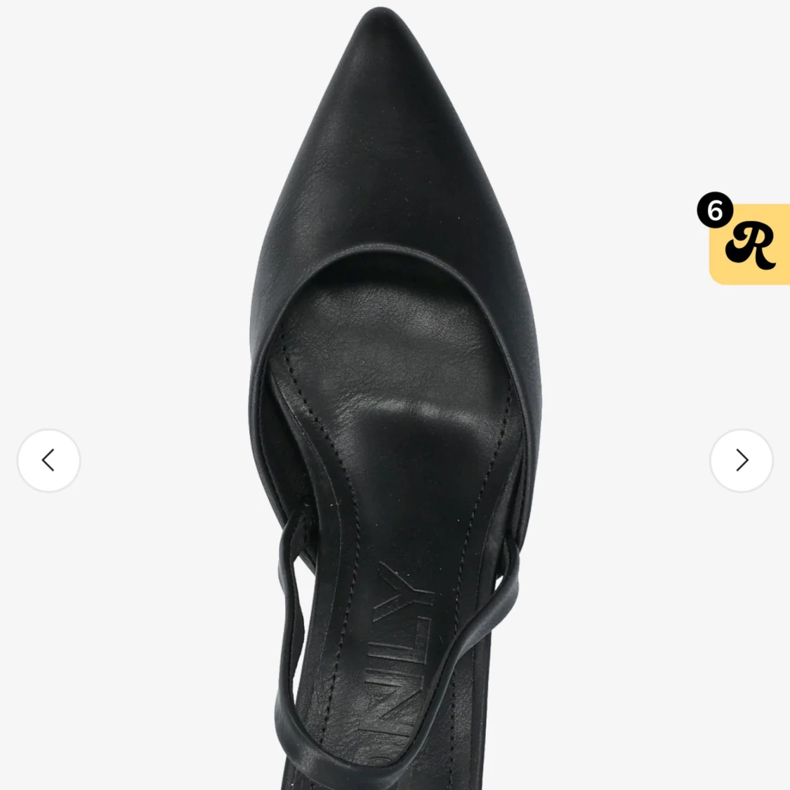 Svarta pumps med spetsig tå från ONLY - 2