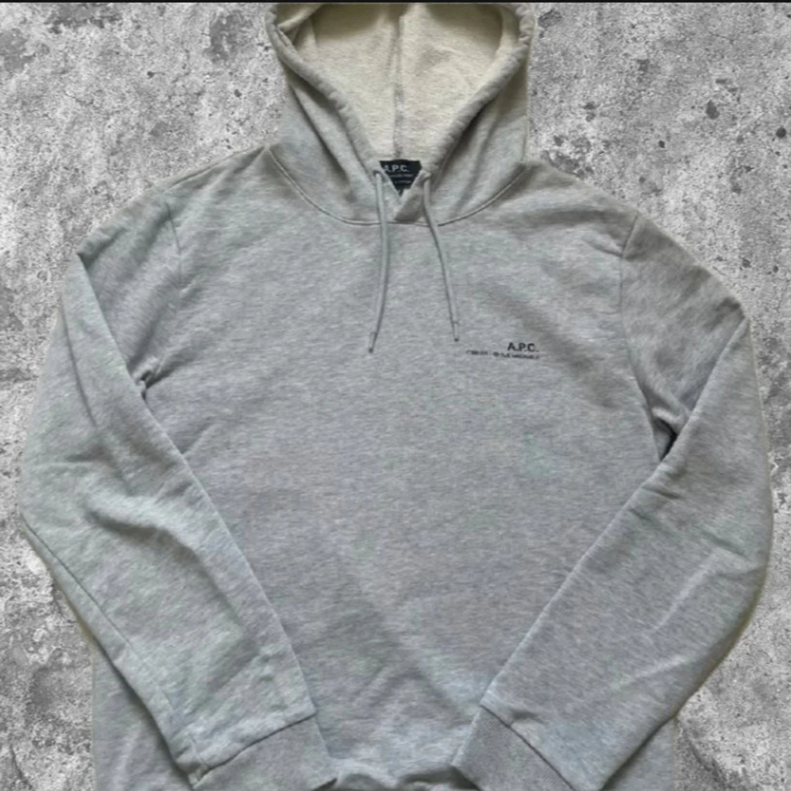 Sällsynt Grå hoodie från A.P.C.