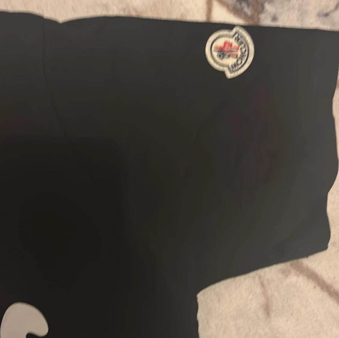 Svart Moncler t-shirt med tryck - 2