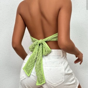 Crop topp - Skönt material och lätt att knyta!