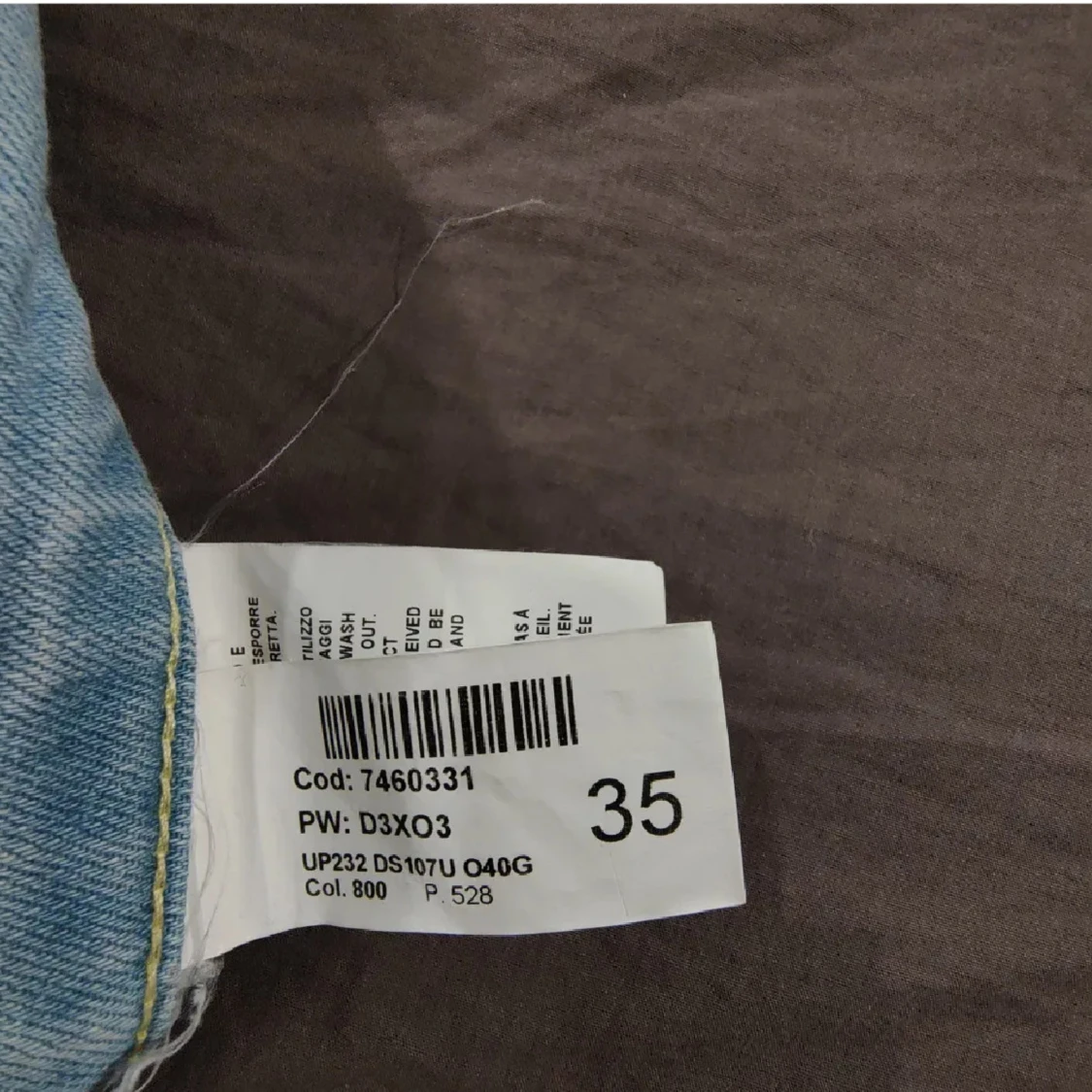 Ljusblå slitna jeans från Dondup - 4