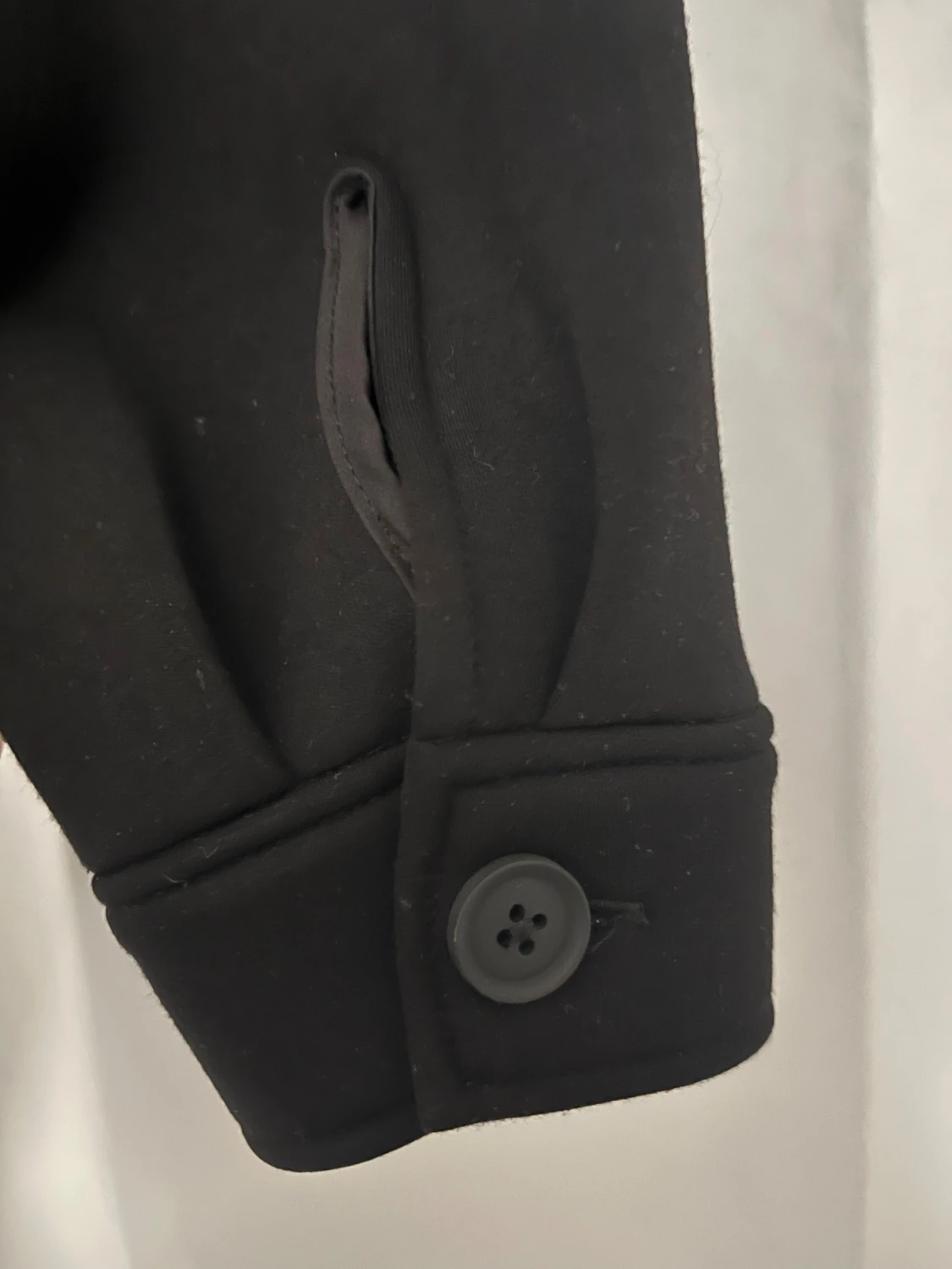 Kort kappa svart  - 2