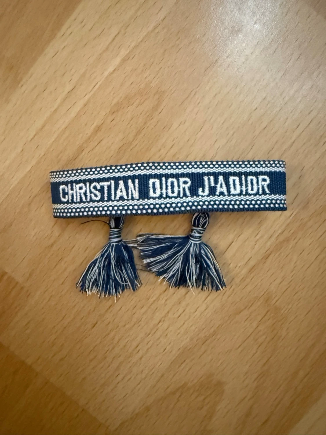 Blå Christian Dior J'Adior armband