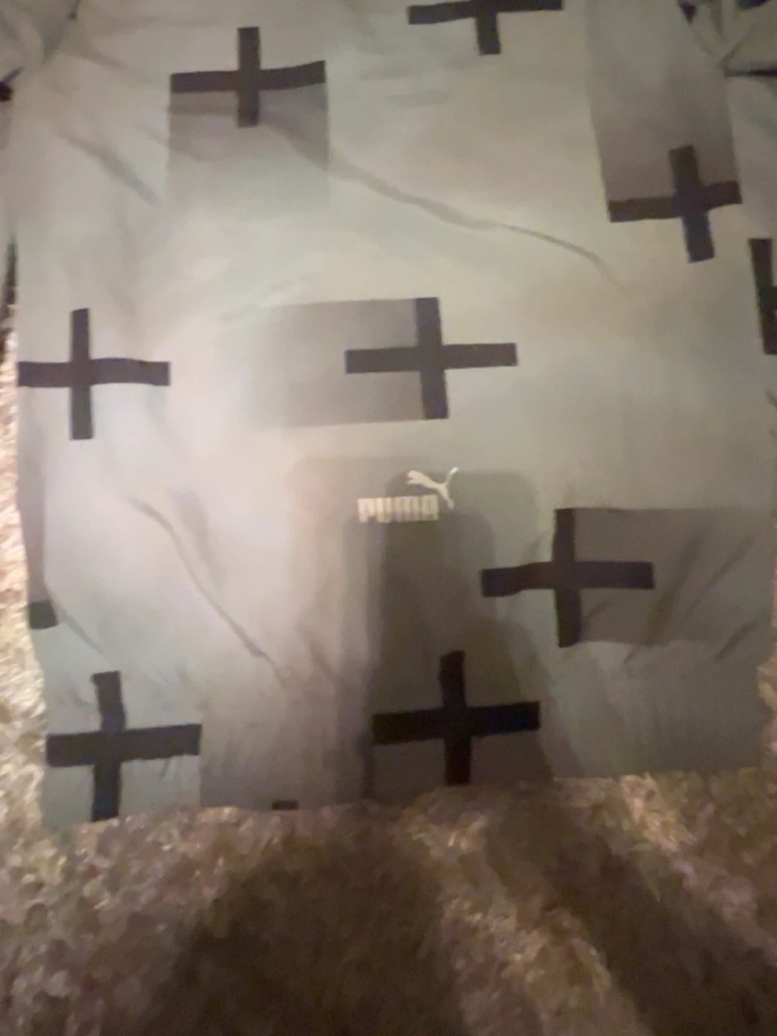 Grå vindjacka Puma x Marseille  - 1