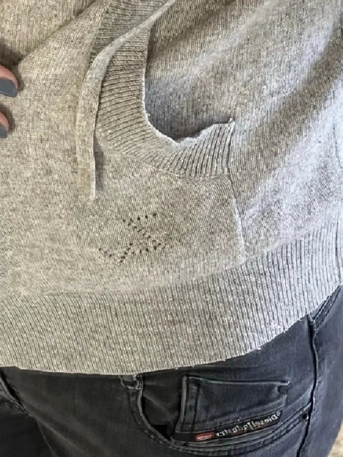 Grå Zadig hoodie - 2