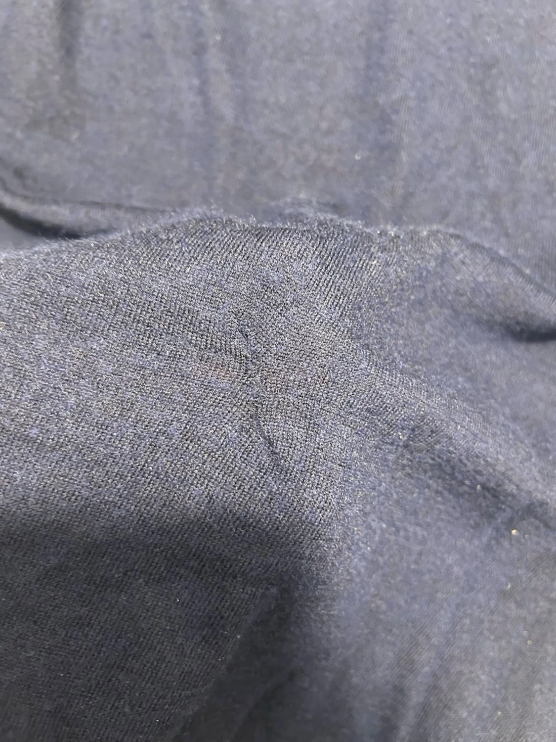 Mörkblå tröja soft goat  - 2