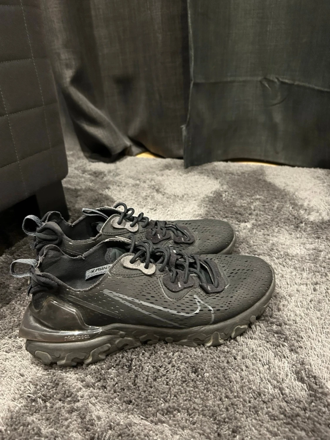 Nike React Element 55 x D/MS/X svarta sneakers