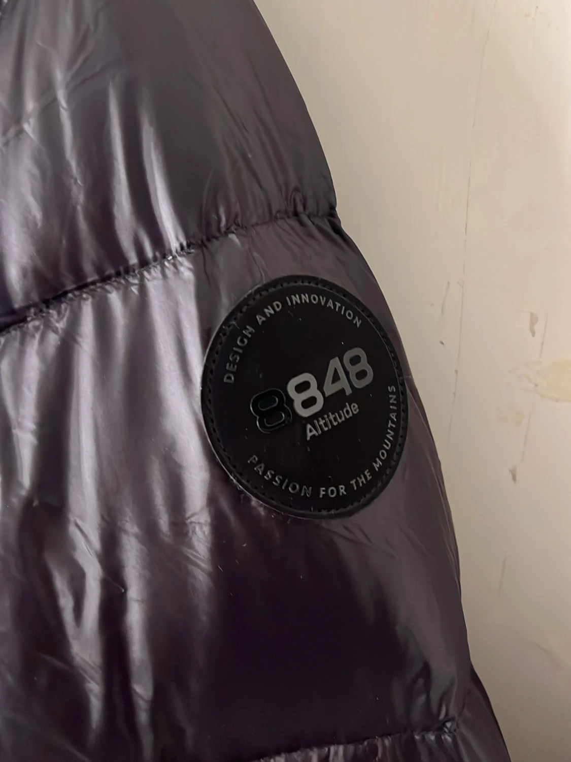 Svart pufferjacka  - 1