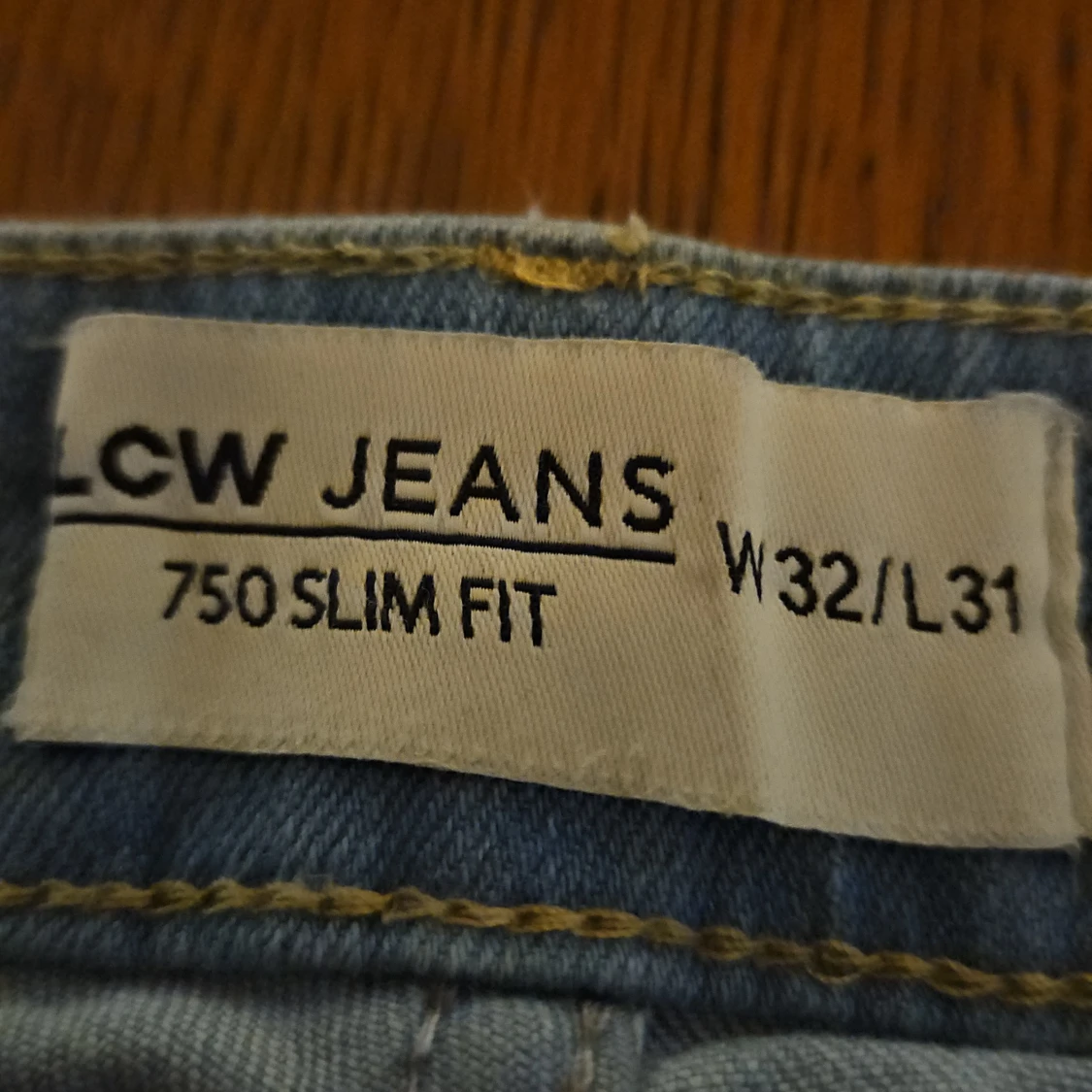LCW ljusblå slim fit jeans W32/L31 - 2