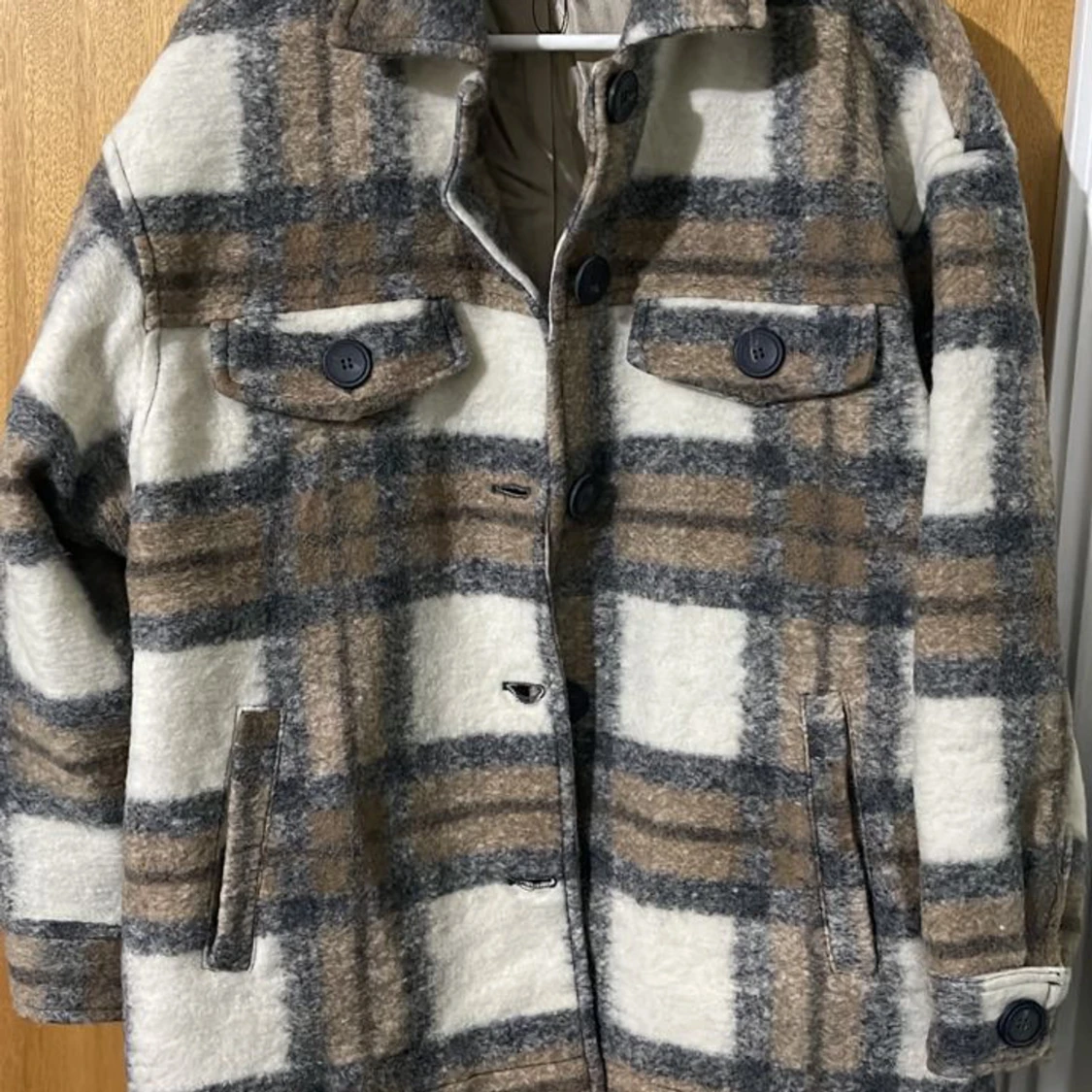 Rutig overshirt jacka från Zara - 1