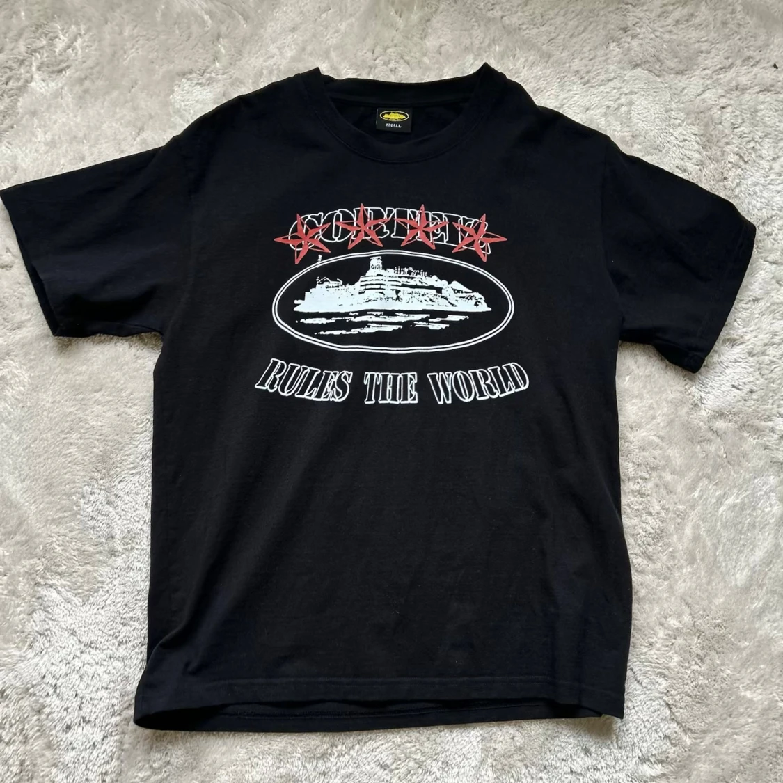 Svart kortärmad t-shirt Corteiz S