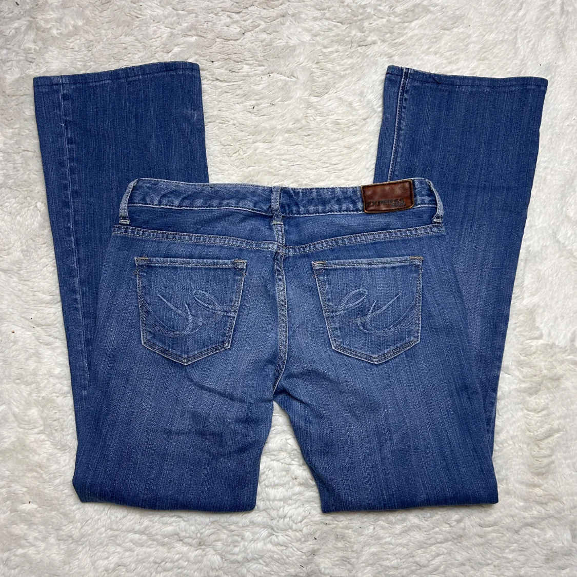 Lågmidjade bootcut jeans lowwaist lowrise vintage