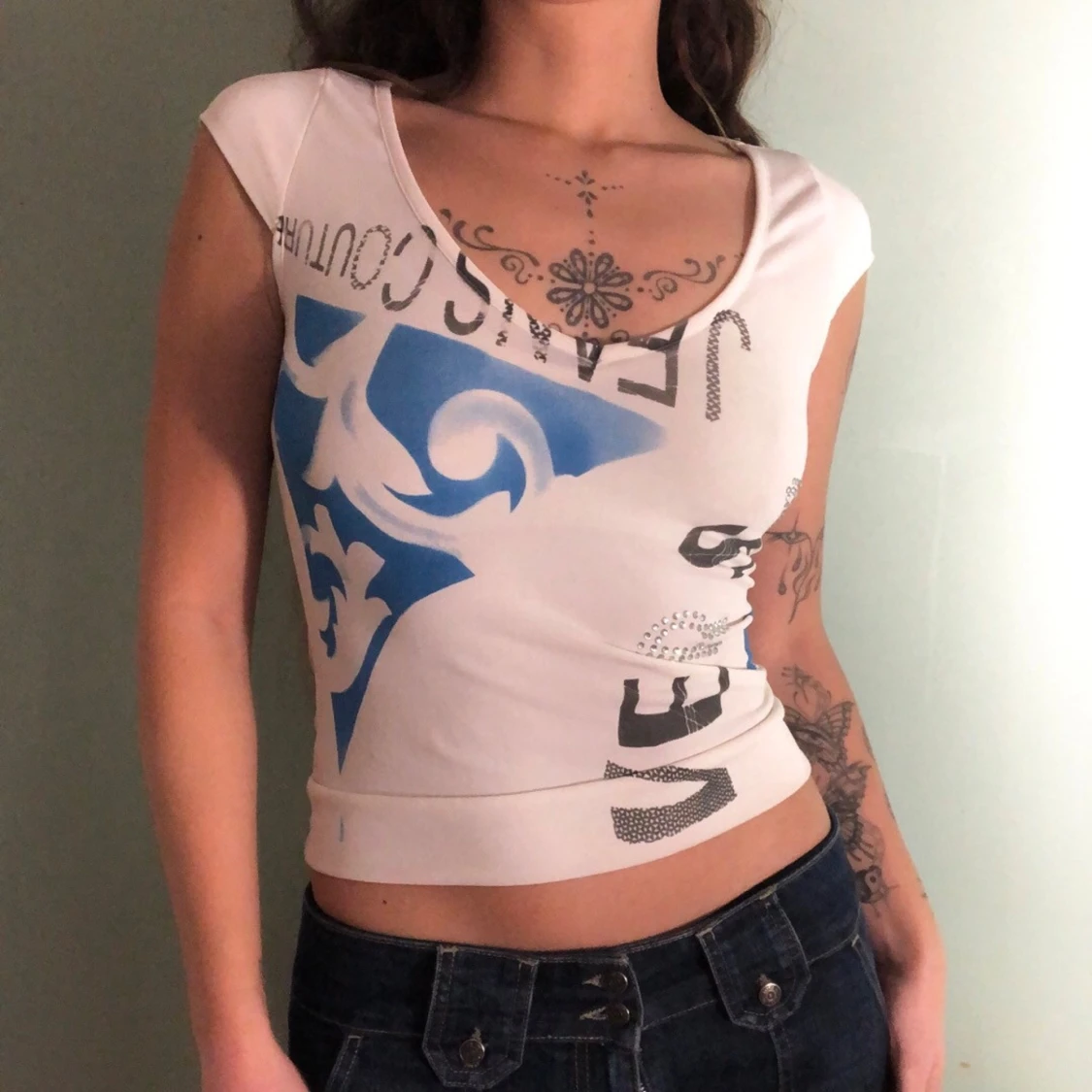 Versace Jeans Y2K top