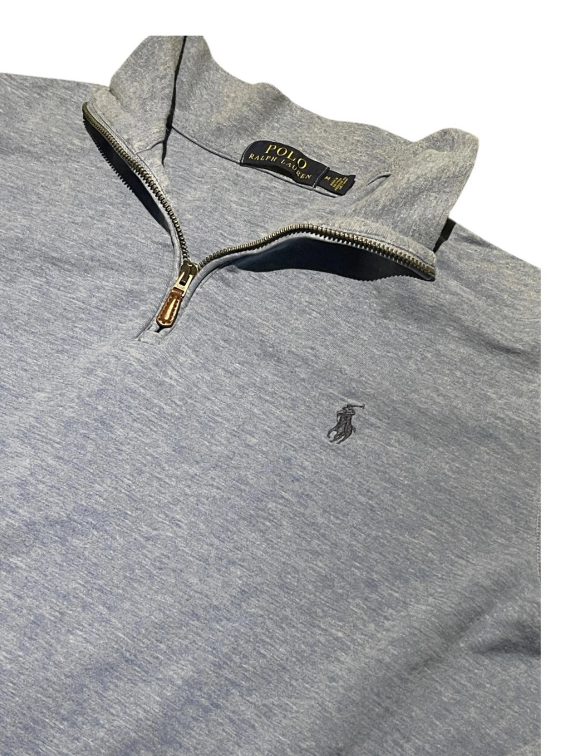 Ljusblå half zip tröja Polo Ralph Lauren - 3
