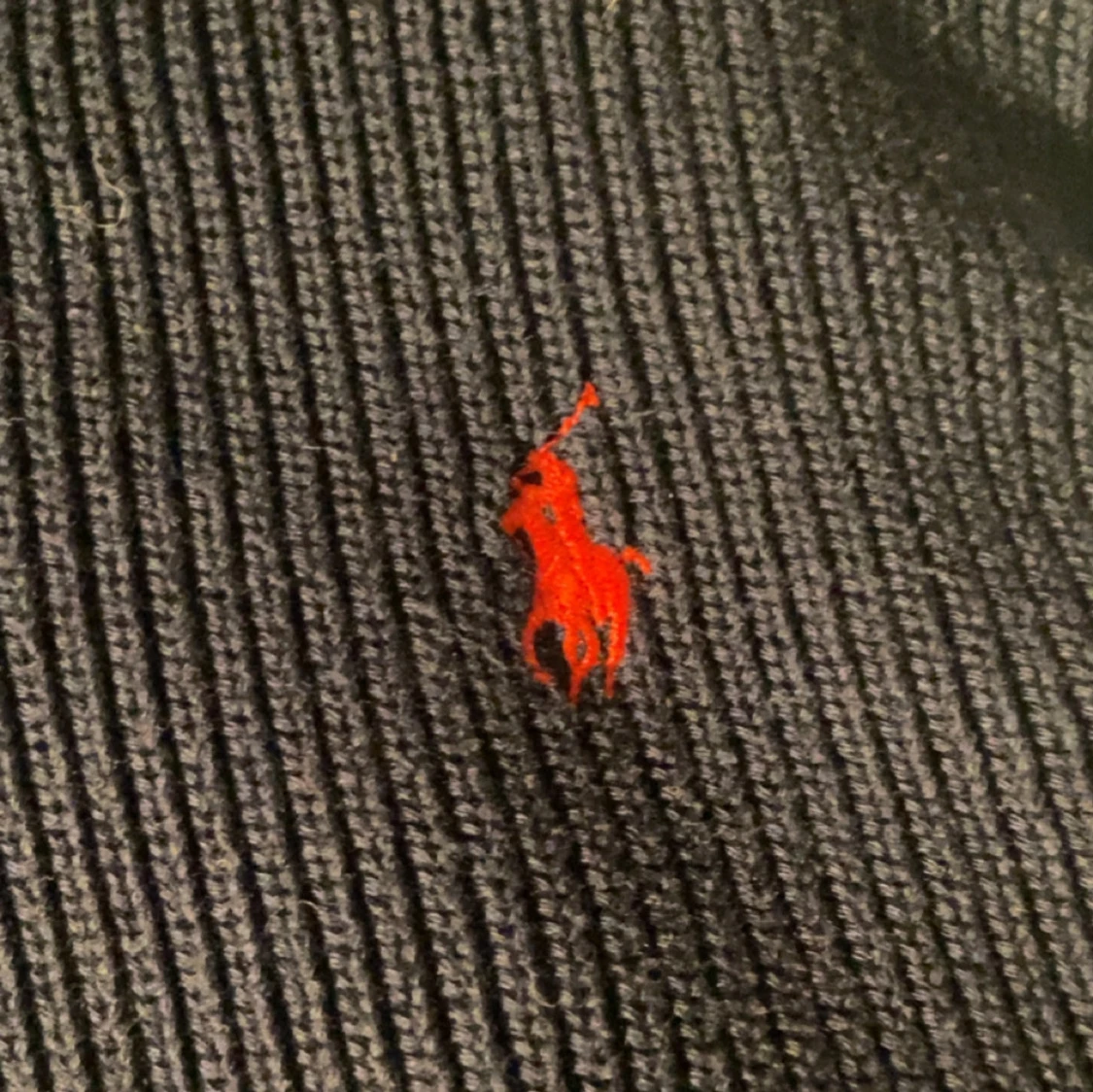 Mörkblå stickad kofta från Polo Ralph Lauren - 2