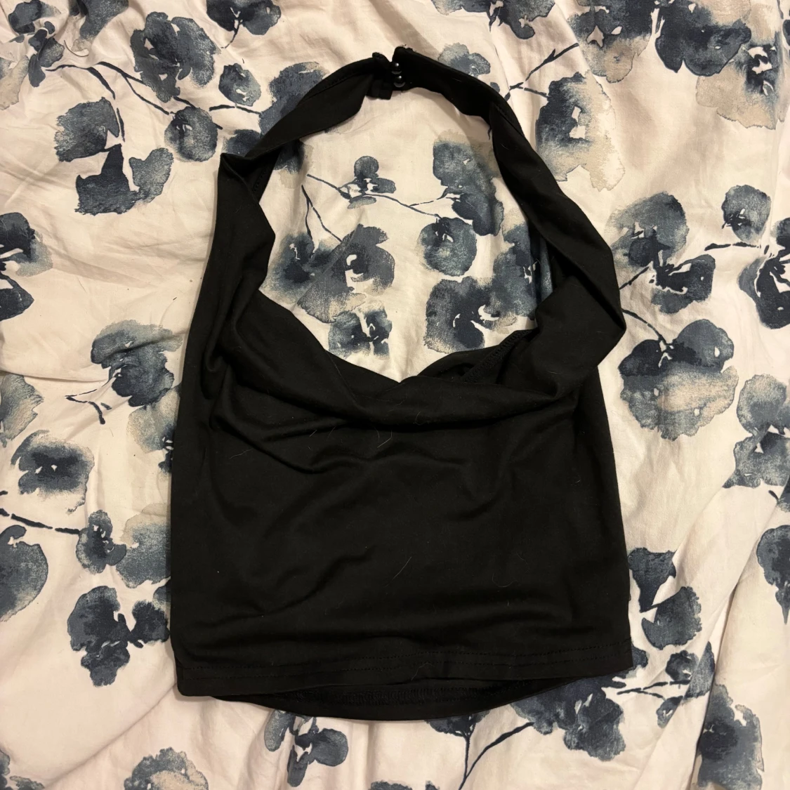 Svart halterneck tubtopp - 1