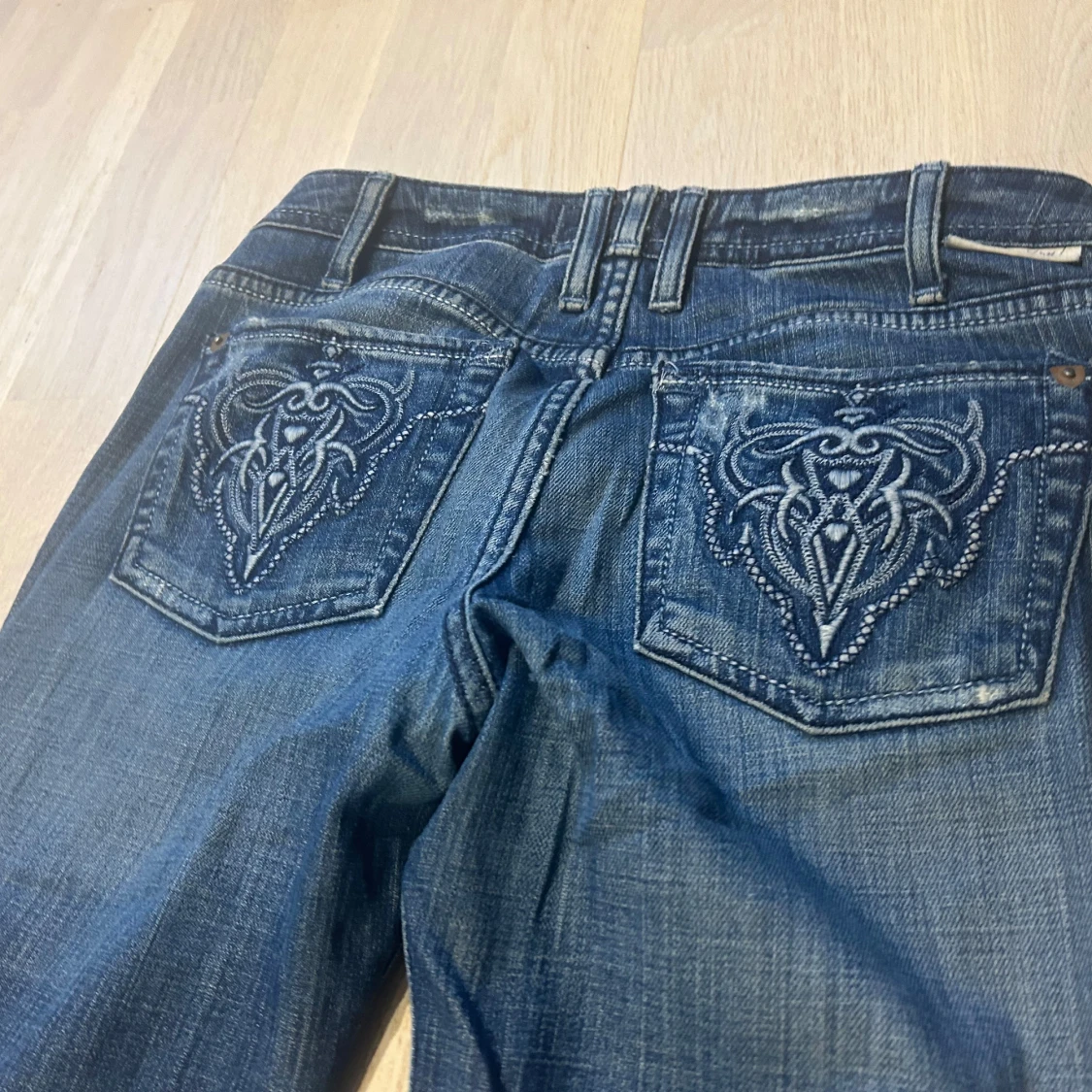 True Religion blå bootcut jeans - 2