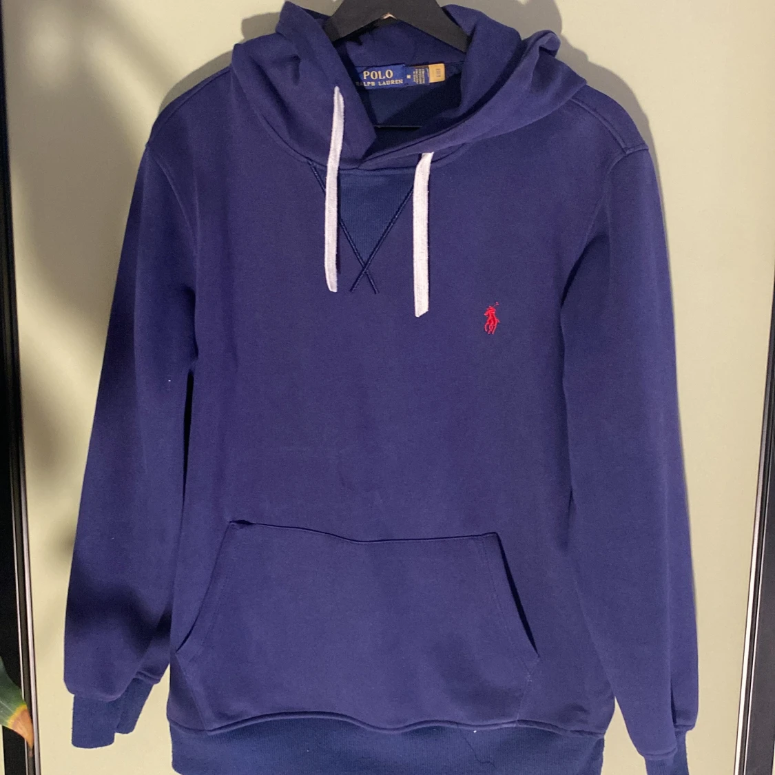 Blå hoodie från Polo Ralph Lauren