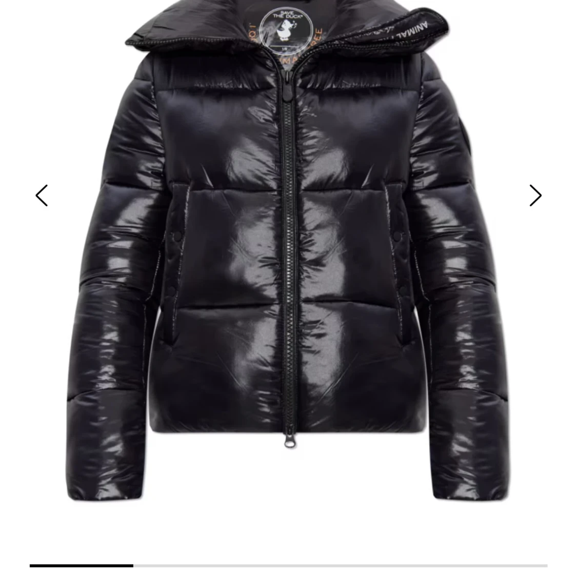 Svart pufferjacka från Save The Duck