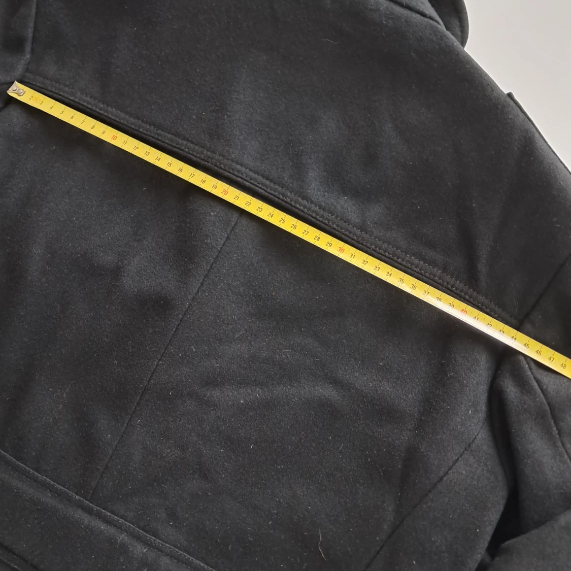 Svart ullkavaj från H&M, strl 52 - 4