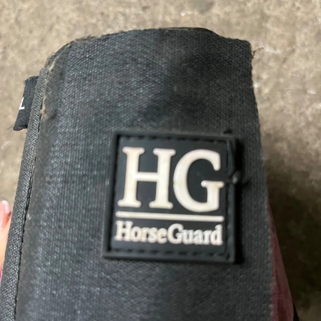 HorseGuard Bell Boots Large Pink - 2