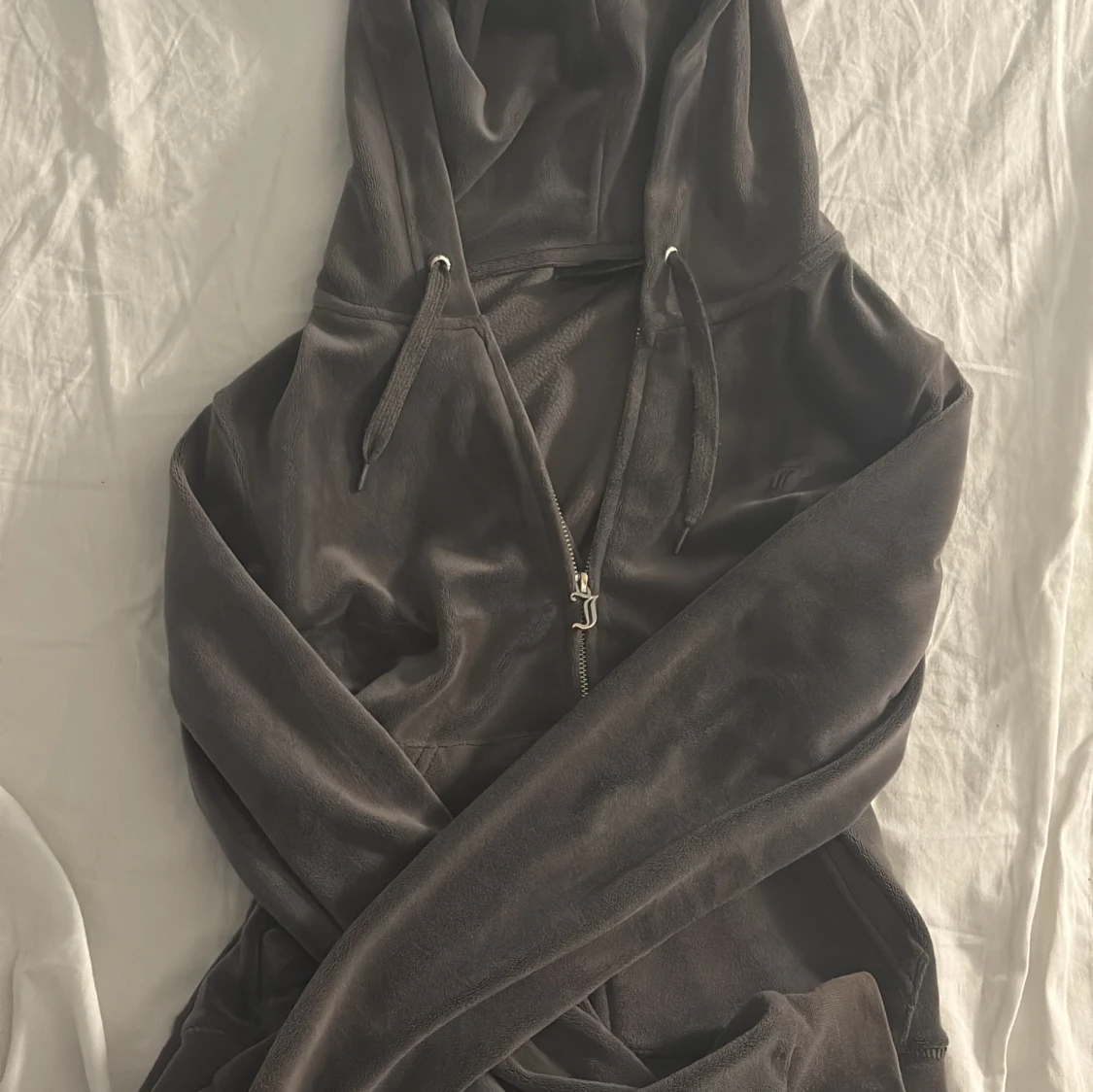 Brun velour hoodie Juicy Couture S - 1