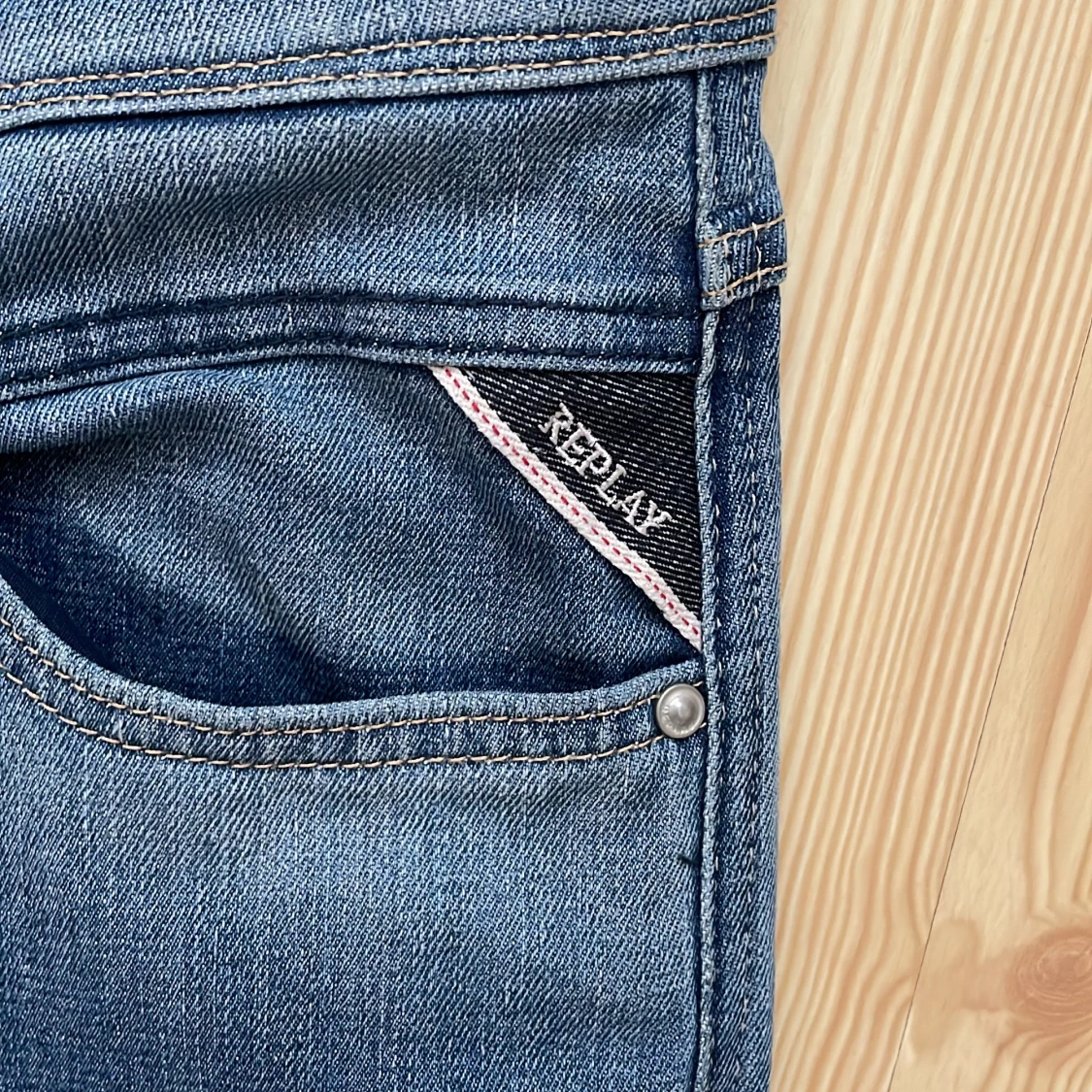 Replay Anbass blå jeans slim fit - 3