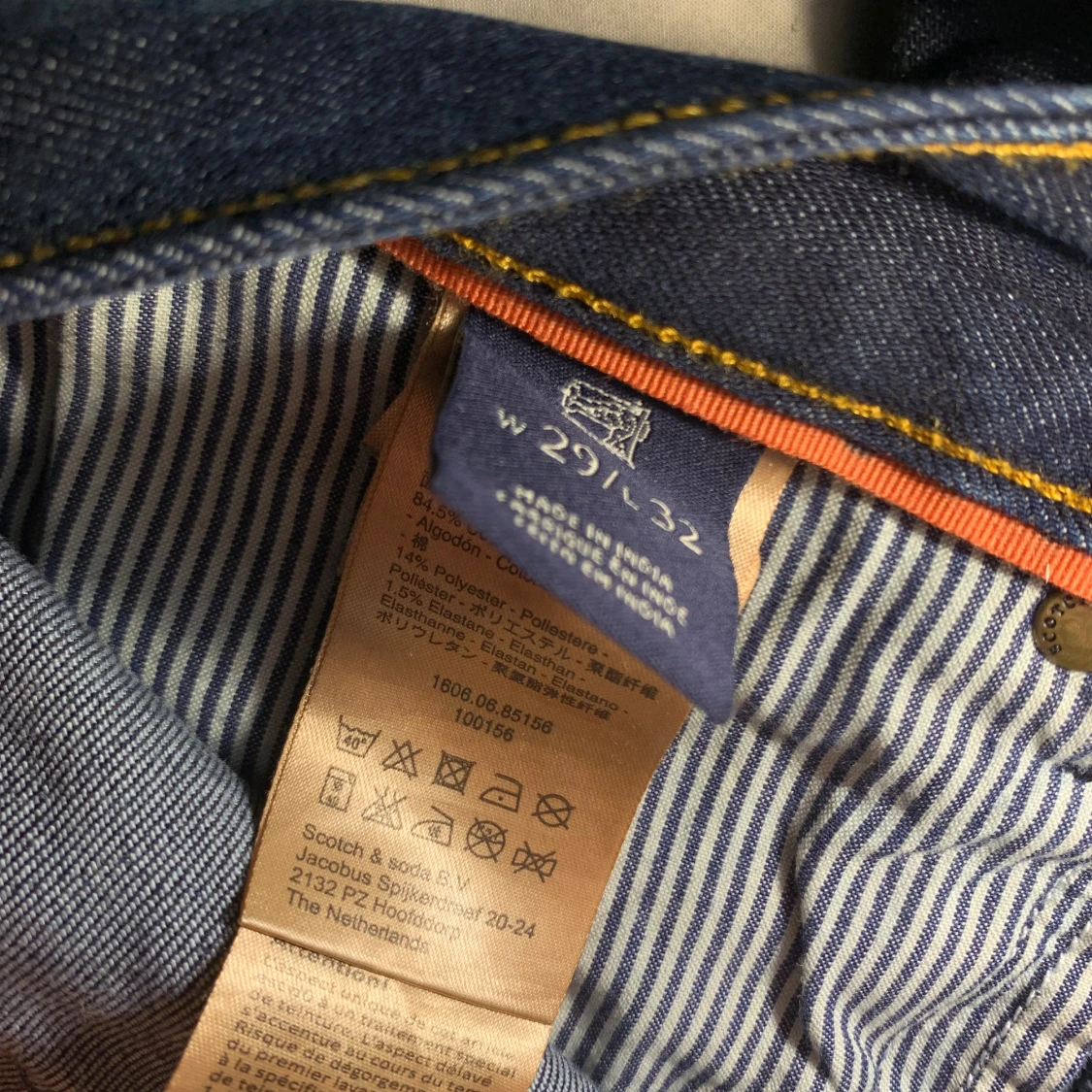 Mörkblå jeans från Scotch & Soda - 3