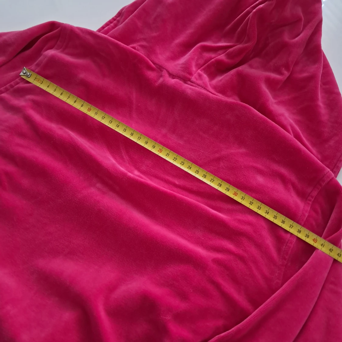 Rosa morgonrock med huva från Kiran - 1